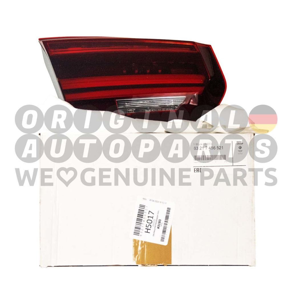 Genuine Bmw Led Shadow Line Lci Blackline Rear Tail Light Inner Left 3 F30 F31 63217456521