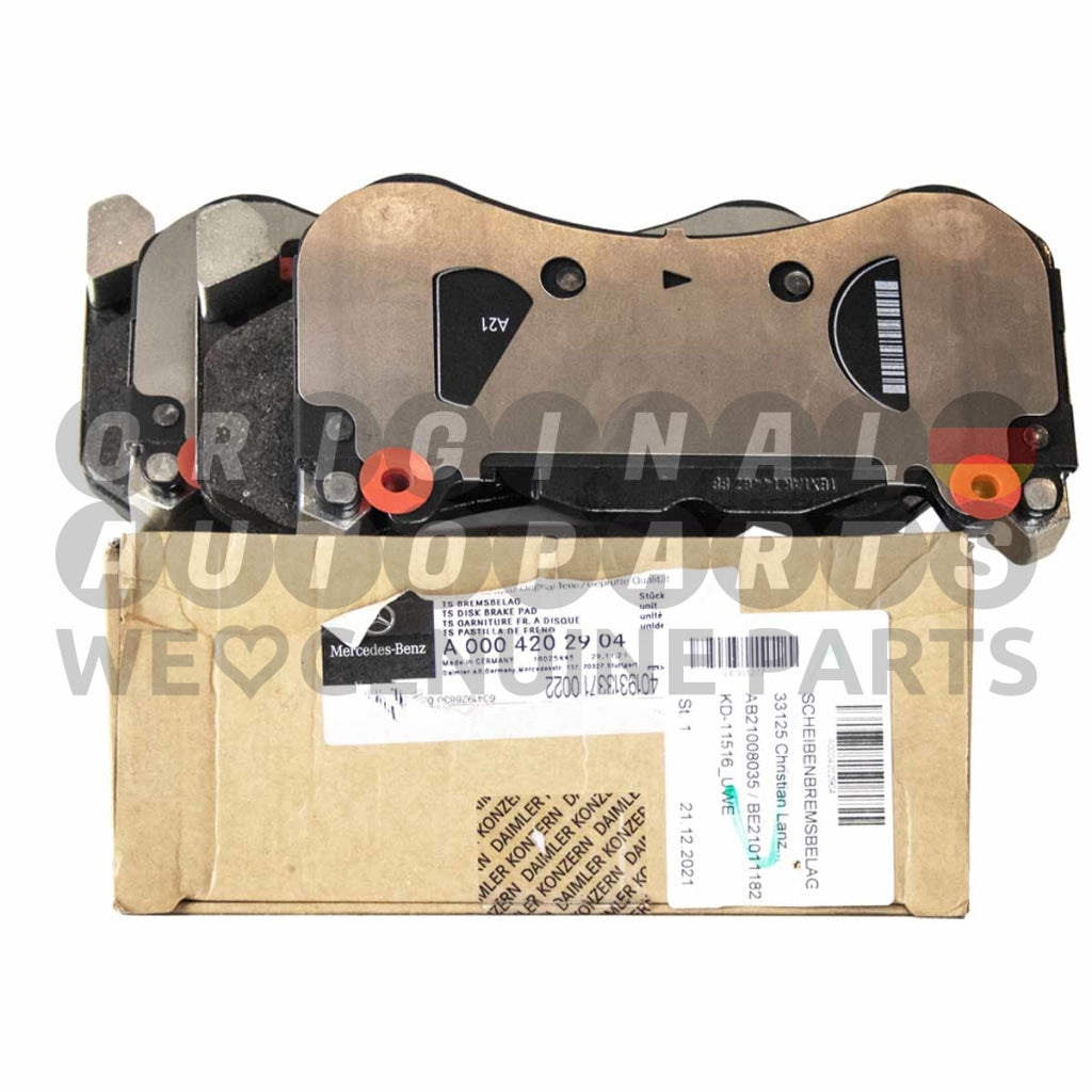 Genuine Mercedes-Benz Amg Brake Pad Set Front C63 W205 A0004202904 A 000 420 29 04