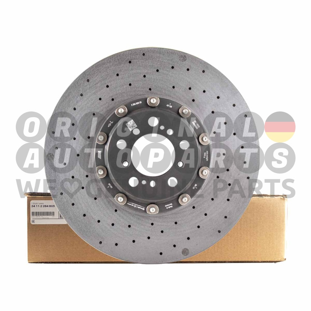 Original BMW Bremsscheibe Carbon Keramik vorne links M3 F80 M4 F82 F83 34112284805