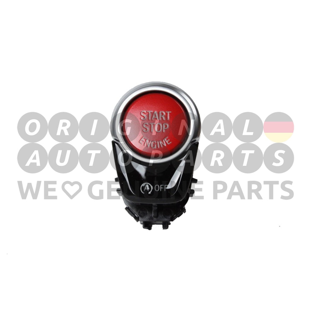 Original BMW Motor Start+Stop Knopf Rot