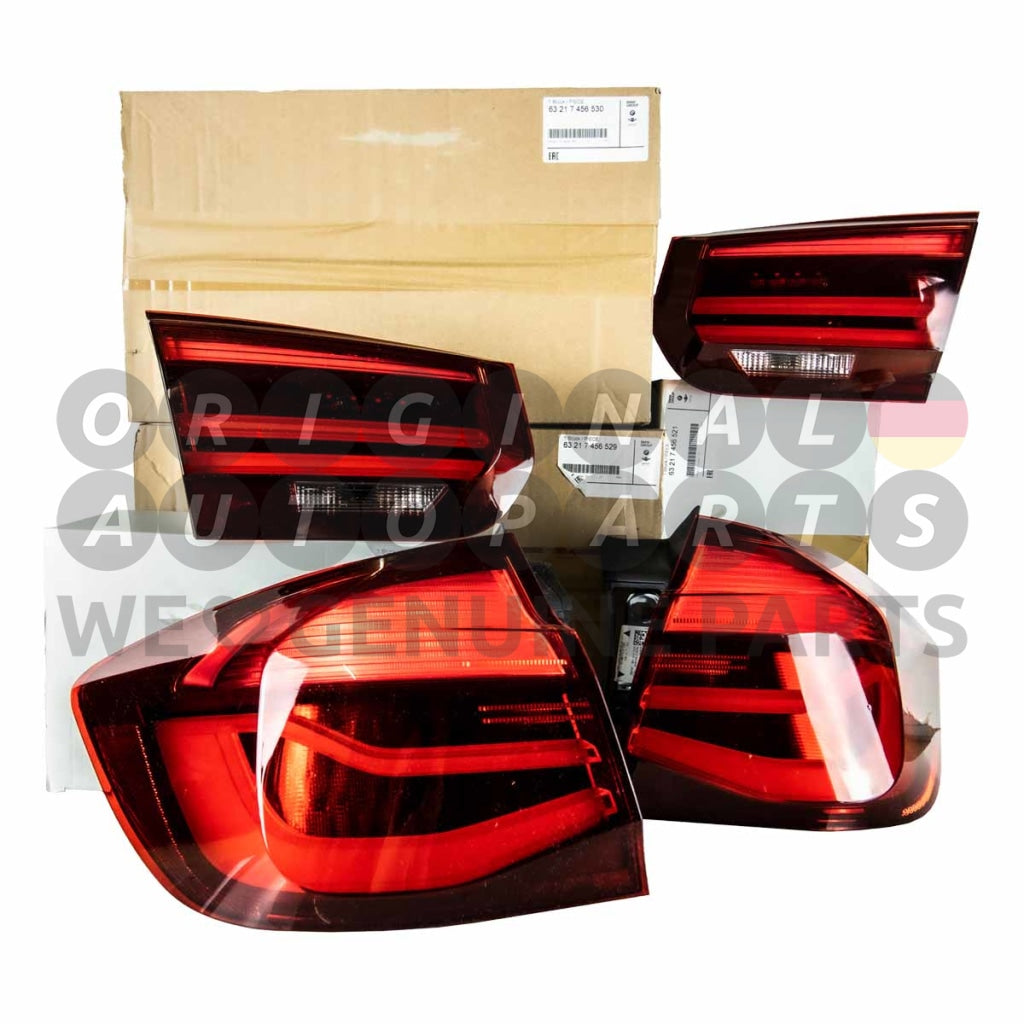 Original BMW LED Blackline LCI Rückleuchten Heckleuchten 3er F31