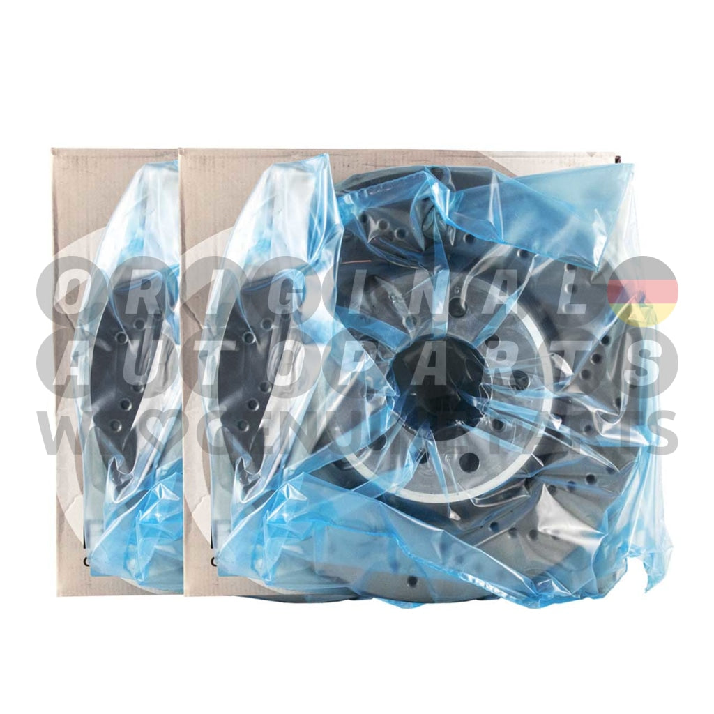 Genuine BMW Brake Disc Rotors Set Front Rotors 325x28mm M3 E46 34112282801 34112282802