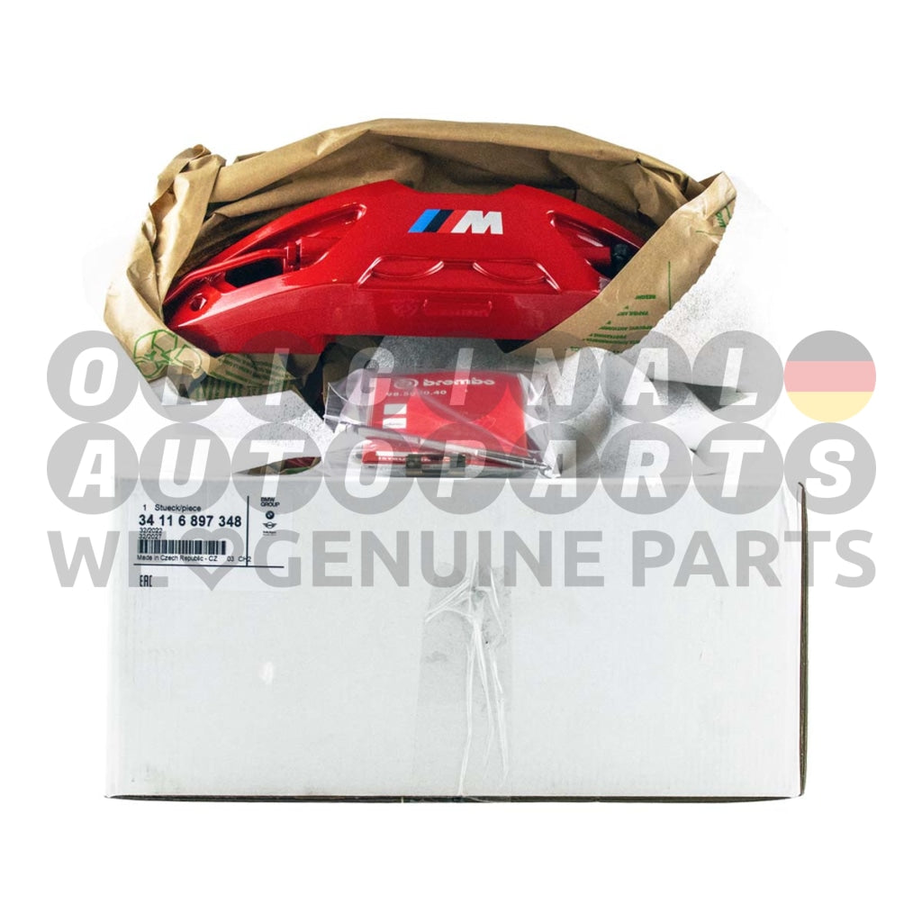 Original BMW M Performance Bremssattel rot vorne rechts 3' G20 G21 4' G22 G23 G26 34116897348